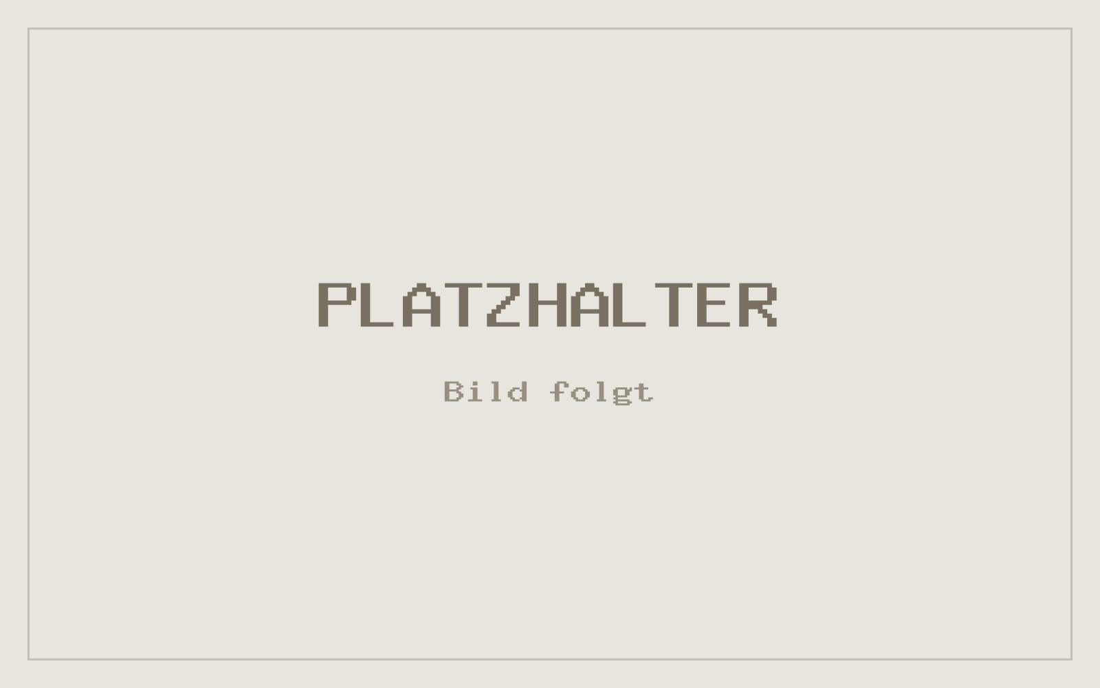 Platzhalter – Bild folgt