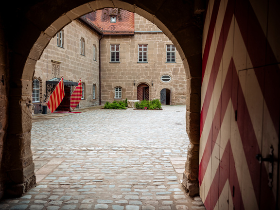 Schlossinnenhof Schloss Frankenberg
